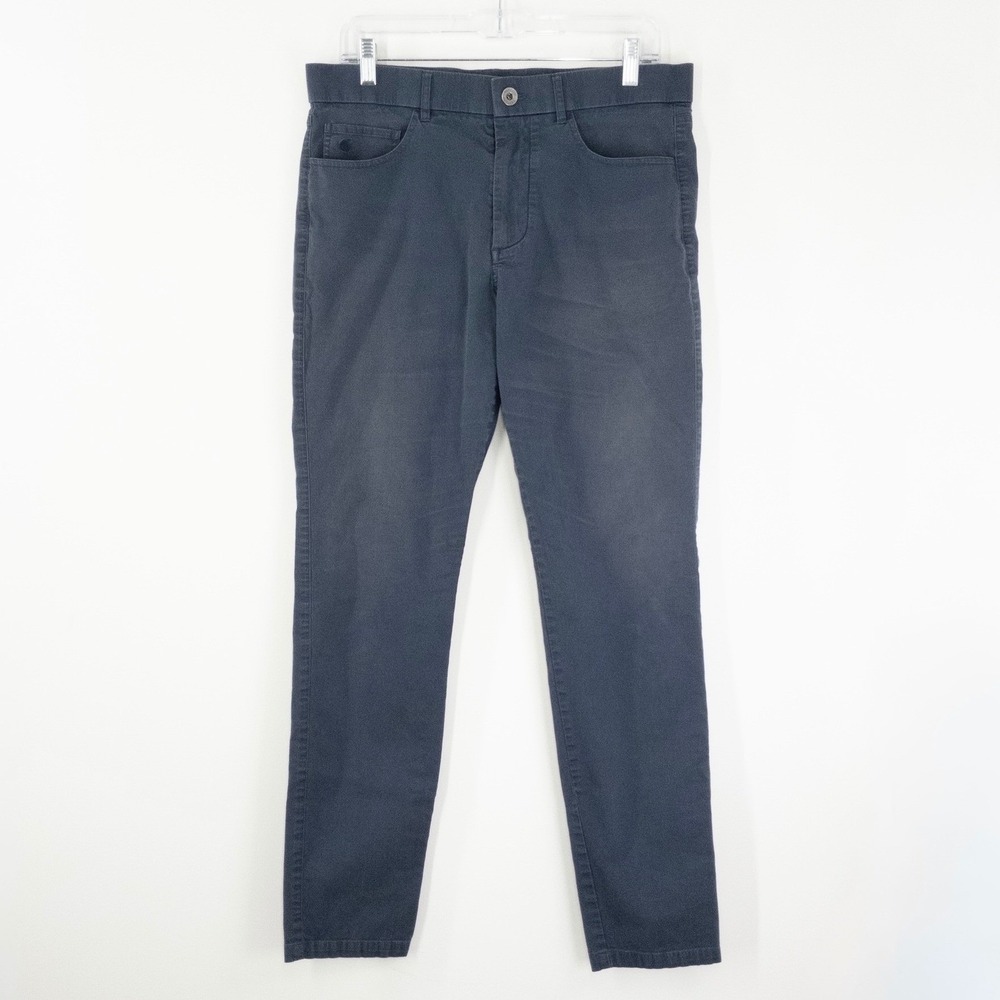 Greyson Amagansett 5 Pocket Pants‎ Mens 33x32 Navy Blue Stretch Golf Casual